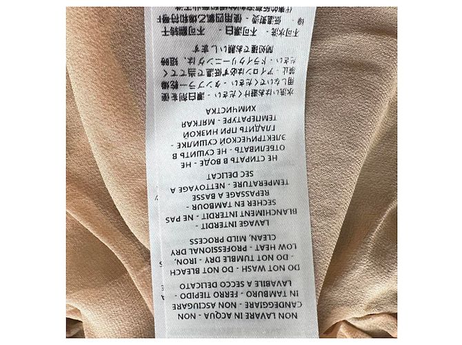Stella Mc Cartney Vestido midi palabra de honor de encaje Stella Mccartney en algodón azul marino - vista 10