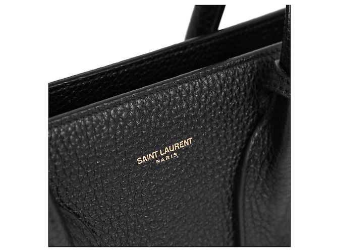 Yves Saint Laurent Saint Laurent Sac de Jour Shoulder Bag in pelle nera Nero - vista 10