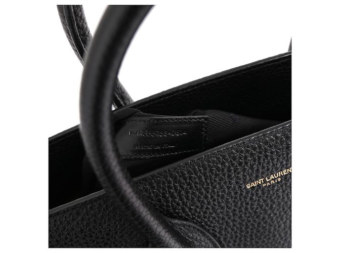 Yves Saint Laurent Saint Laurent Sac de Jour Shoulder Bag in pelle nera Nero - vista 12