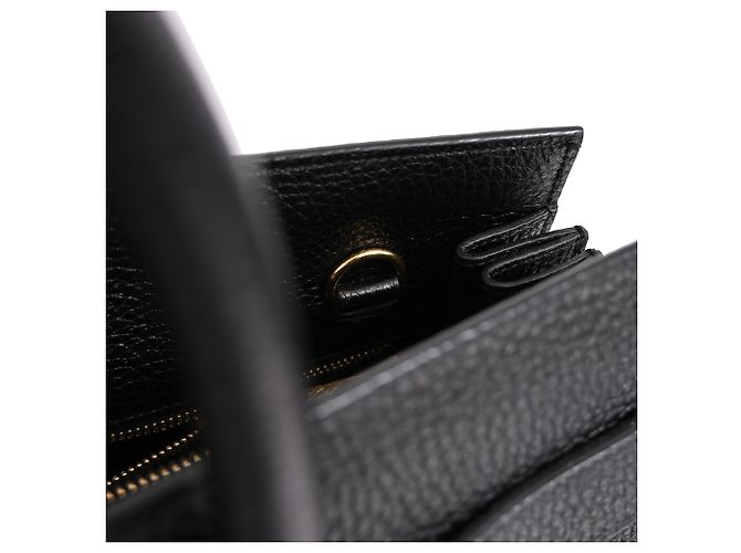 Yves Saint Laurent Saint Laurent Sac de Jour Shoulder Bag in pelle nera Nero - vista 15