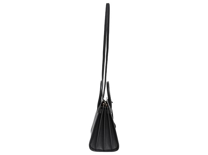 Yves Saint Laurent Saint Laurent Sac de Jour Shoulder Bag in pelle nera Nero - vista 2