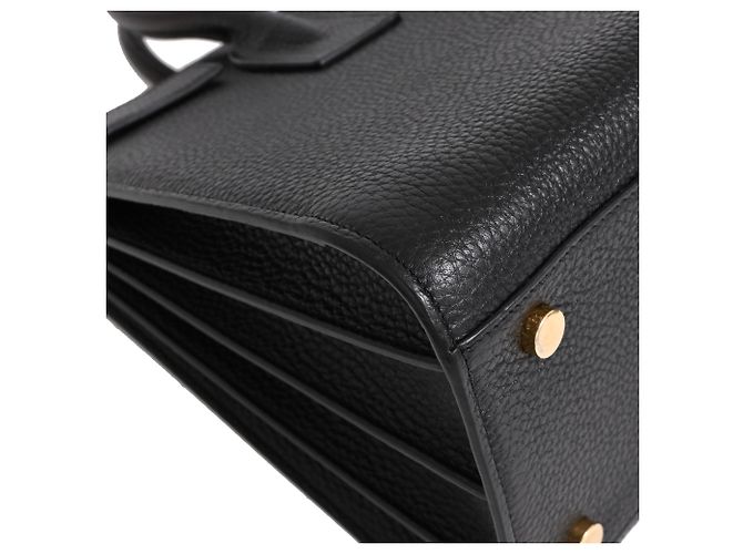 Yves Saint Laurent Saint Laurent Sac de Jour Shoulder Bag in pelle nera Nero - vista 22