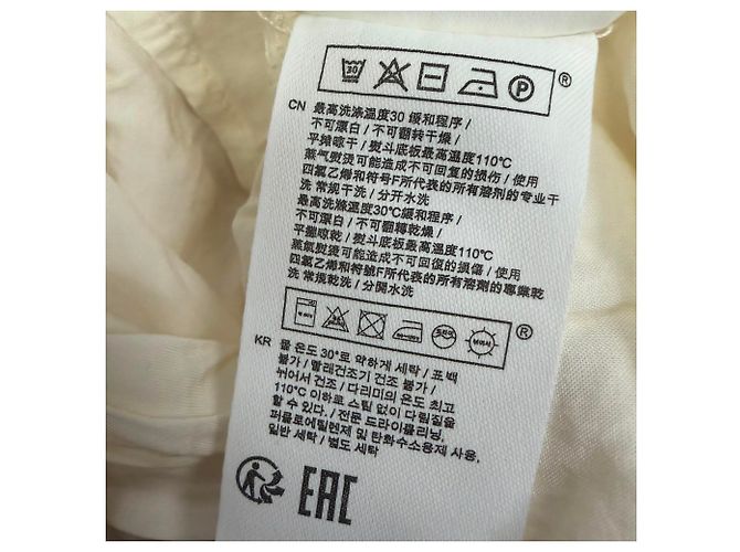 Maje ärmelloses Maxikleid mit V-Ausschnitt aus hellgelbem Polyester - Ansicht 10