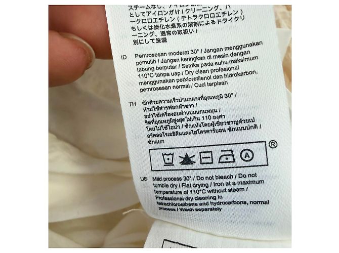 Maje ärmelloses Maxikleid mit V-Ausschnitt aus hellgelbem Polyester - Ansicht 9