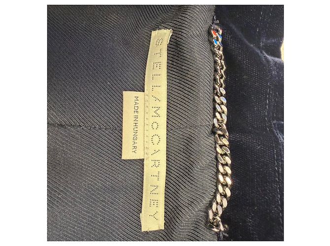 Stella Mc Cartney Blazer fluido Stella McCartney in viscosa blu navy - vista 4