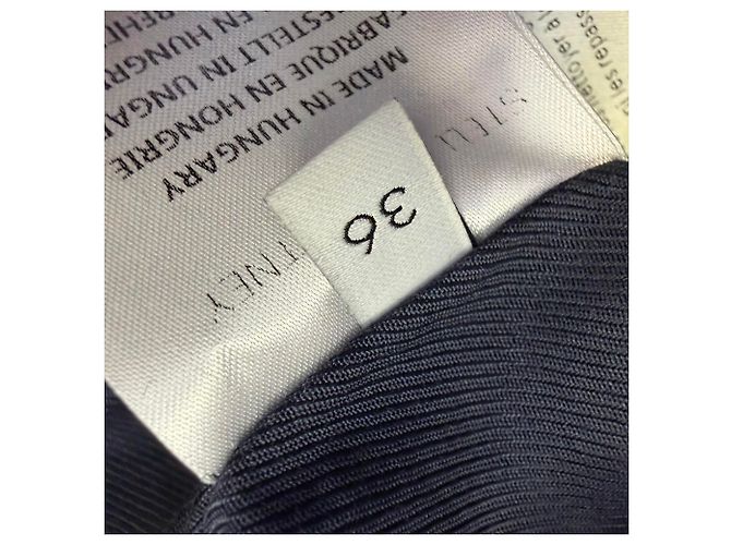 Stella Mc Cartney Blazer fluido Stella McCartney in viscosa blu navy - vista 5