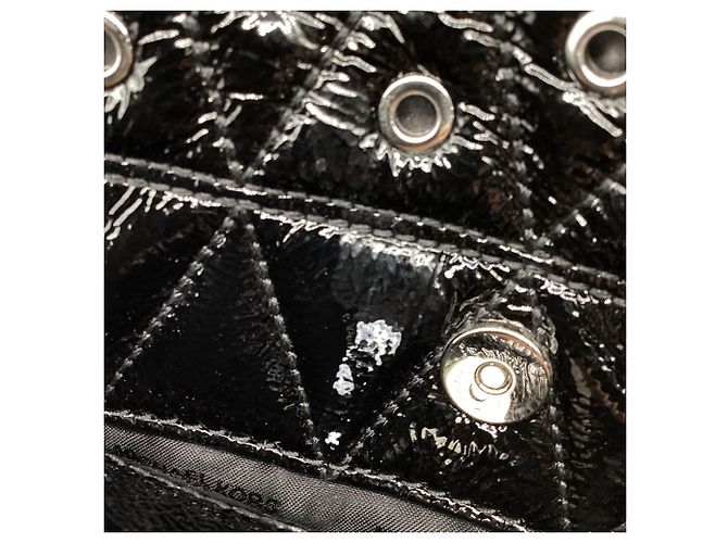Borsa a tracolla Michael Kors Sloan Chain in pelle nera Nero - vista 12