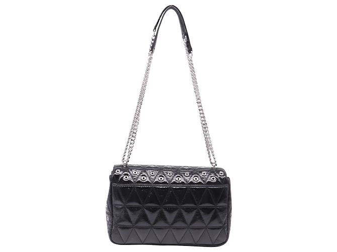 Borsa a tracolla Michael Kors Sloan Chain in pelle nera Nero - vista 4