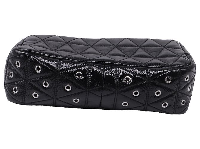Borsa a tracolla Michael Kors Sloan Chain in pelle nera Nero - vista 6