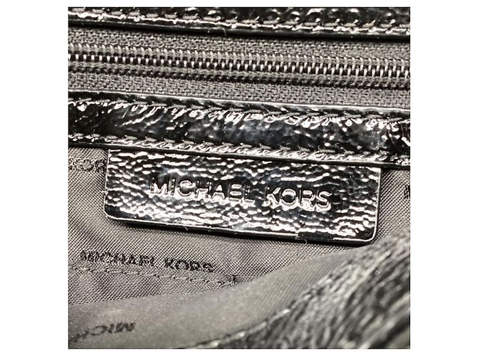 Borsa a tracolla Michael Kors Sloan Chain in pelle nera Nero - vista 9