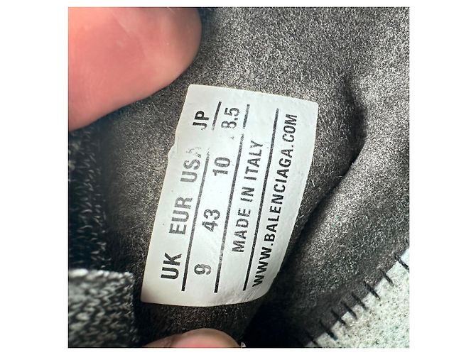 Everyday Sneakers Balenciaga Speed stringate in poliestere grigio - vista 15