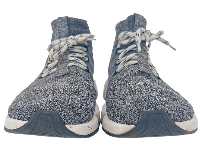 Everyday Sneakers Balenciaga Speed stringate in poliestere grigio - vista 2