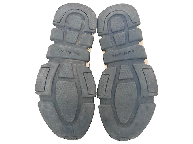 Everyday Sneakers Balenciaga Speed stringate in poliestere grigio - vista 8