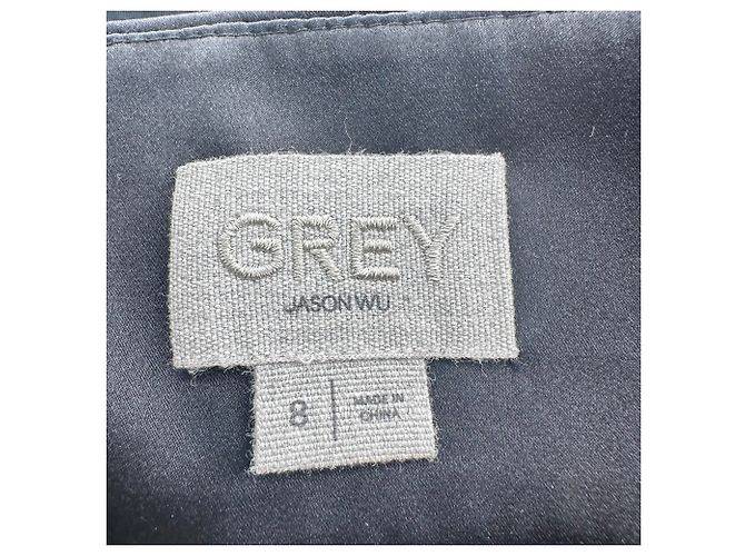 Abito midi Jason Wu GREY con bustier di paillettes in viscosa nera - vista 5