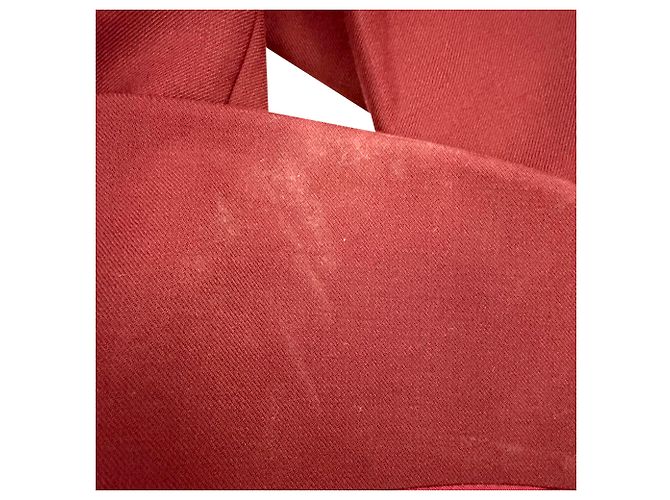Joseph einreihiger Blazer aus bordeauxrotem Polyester - Ansicht 7