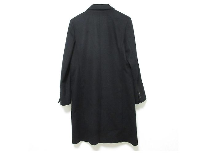 Autre Marque Abrigo Chesterfield de mezcla de cachemira TOMORROWLAND Negro - vista 2