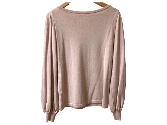 Autre Marque FOXEY Cream Puff Kaschmirpullover Pink - Ansicht 2