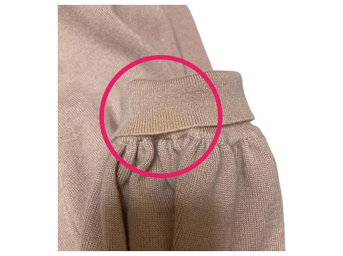 Autre Marque FOXEY Cream Puff Kaschmirpullover Pink - Ansicht 6