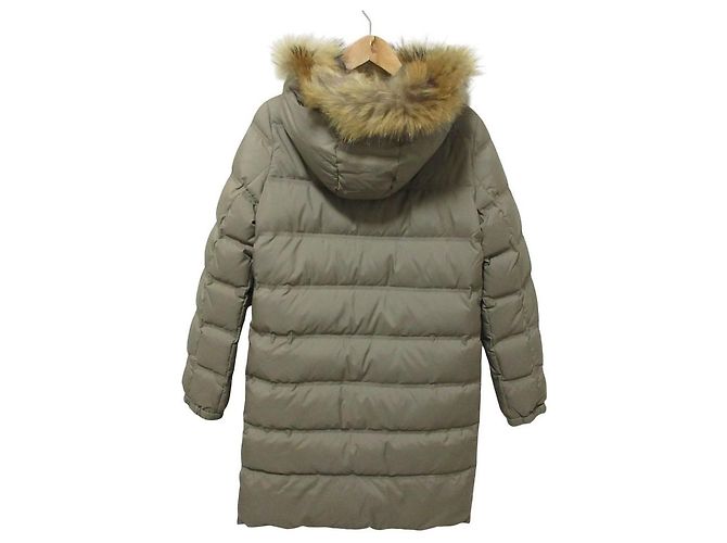 Autre Marque United Arrows green label relaxing abrigo de plumón Verde Caqui - vista 2