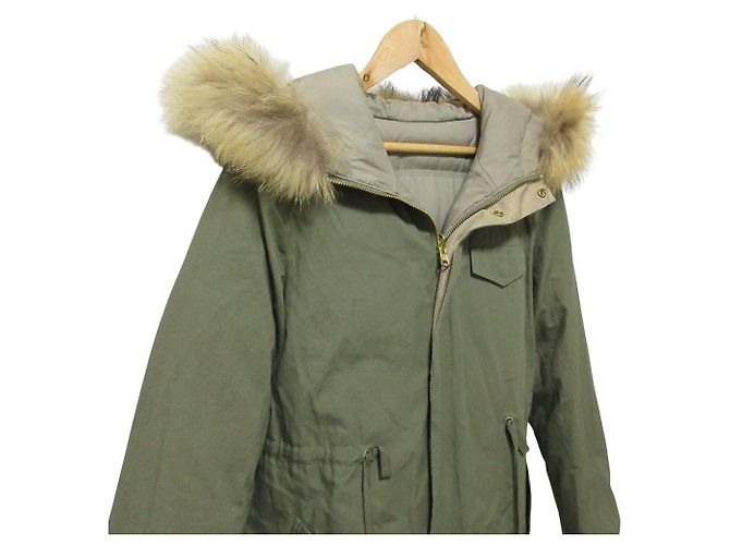 Autre Marque United Arrows green label relaxing abrigo de plumón Verde Caqui - vista 7