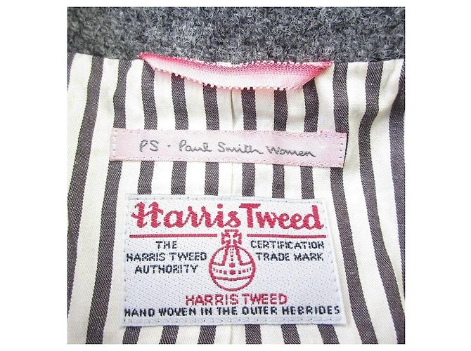 Chaqueta entallada Paul Smith Harris Tweed Castaño - vista 5