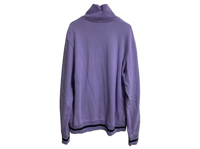 PS Paul Smith Happy Half-Zip Sweatshirt Lila - Ansicht 2