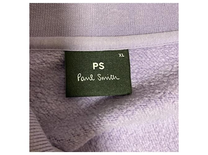 PS Paul Smith Happy Half-Zip Sweatshirt Lila - Ansicht 5