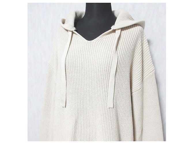 Autre Marque CLANE WIDE HOOD KNIT TOP
Strickpullover Beige - Ansicht 4
