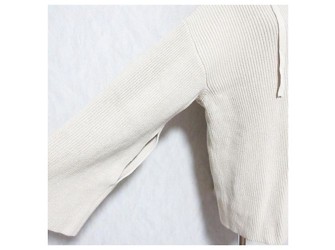 Autre Marque CLANE WIDE HOOD KNIT TOP
Strickpullover Beige - Ansicht 5