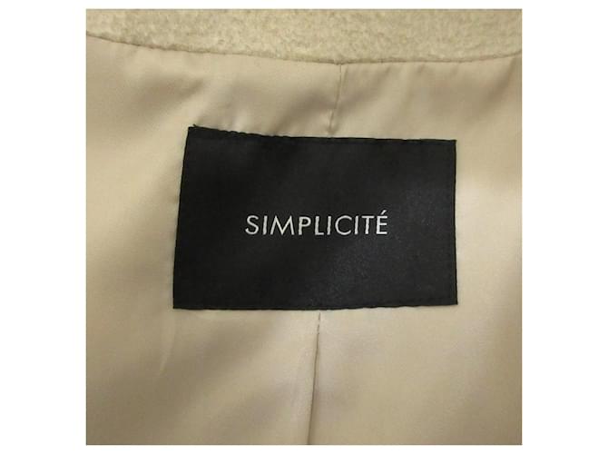 Autre Marque Abrigo reversible Simplicite Beige - vista 3