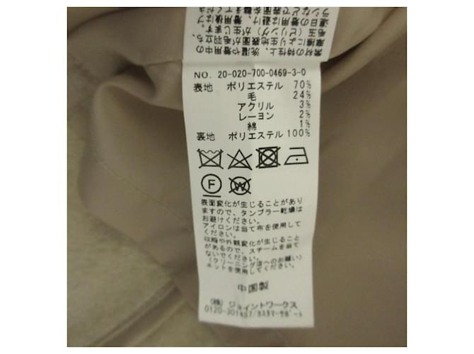 Autre Marque Abrigo reversible Simplicite Beige - vista 7