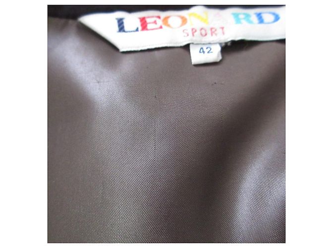 Autre Marque Abrigo de Plumas de Nailon LEONARD SPORT Negro - vista 12