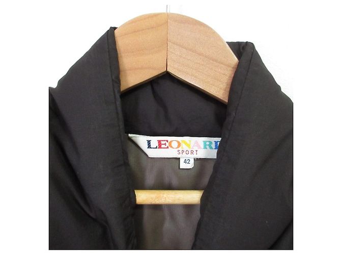 Autre Marque Abrigo de Plumas de Nailon LEONARD SPORT Negro - vista 5