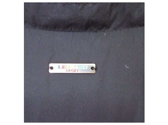 Autre Marque Abrigo de Plumas de Nailon LEONARD SPORT Negro - vista 6