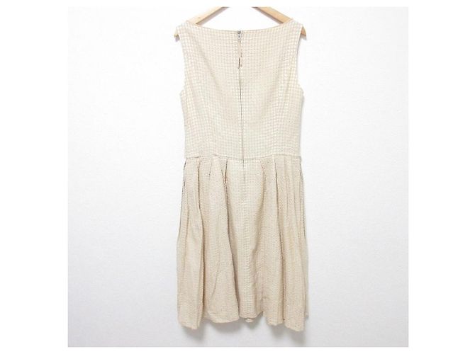 Autre Marque Abito FOXEY in misto seta Beige - vista 2