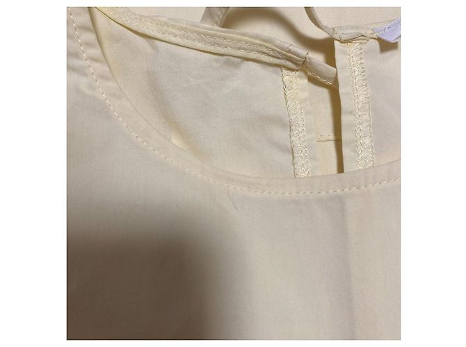 Autre Marque yori Pullover a linea A con maniche corte a lanterna Giallo - vista 11