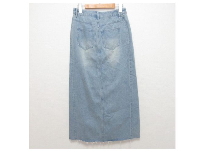 Autre Marque Falda larga de denim Grace Class Azul - vista 2