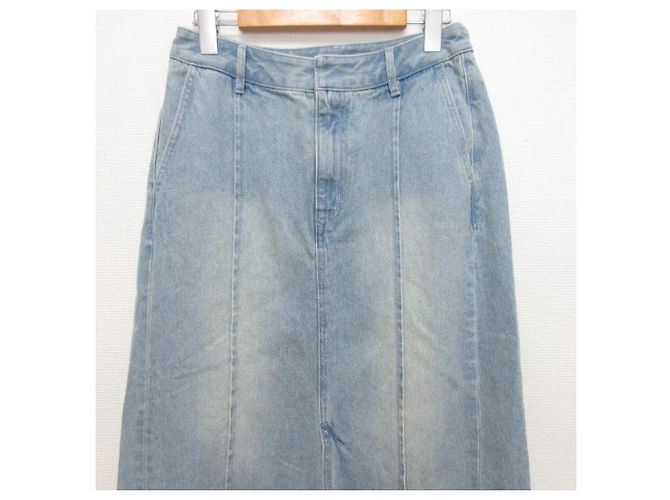 Autre Marque Falda larga de denim Grace Class Azul - vista 3