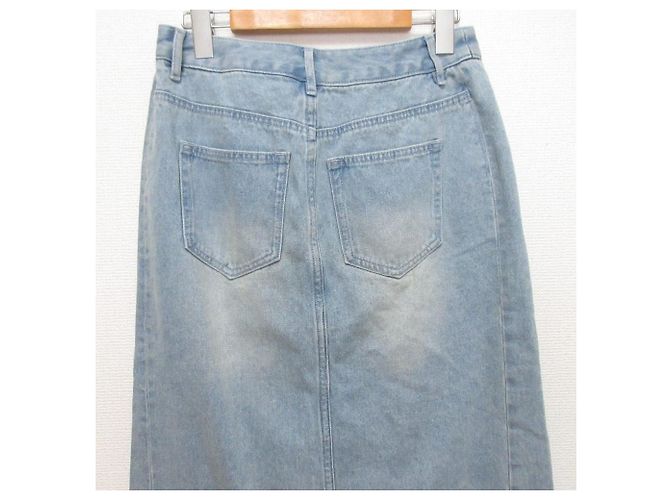 Autre Marque Falda larga de denim Grace Class Azul - vista 4