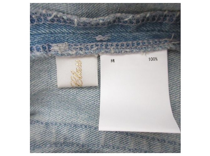 Autre Marque Falda larga de denim Grace Class Azul - vista 8