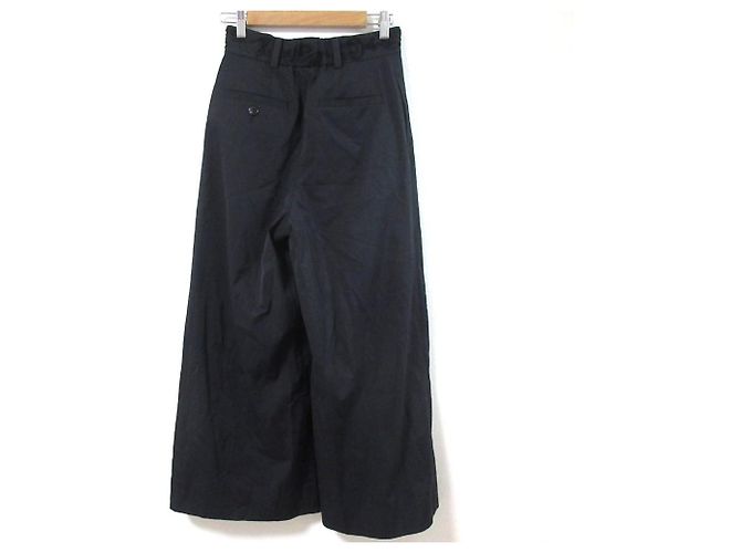 Autre Marque Pantalones anchos bordados Cucurbita de MURRAL Negro - vista 2