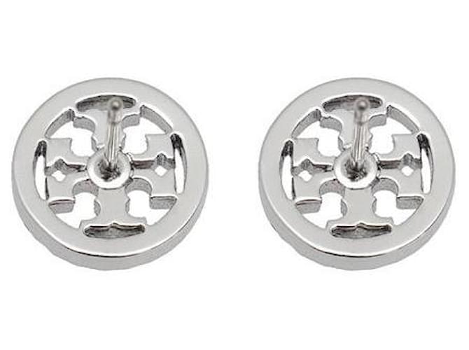Tory Burch Orecchini a lobo Miller Pavé Argento - vista 6