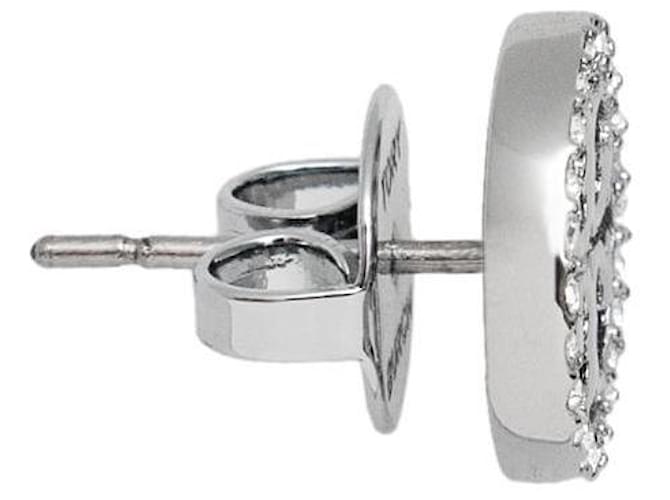Tory Burch Orecchini a lobo Miller Pavé Argento - vista 8