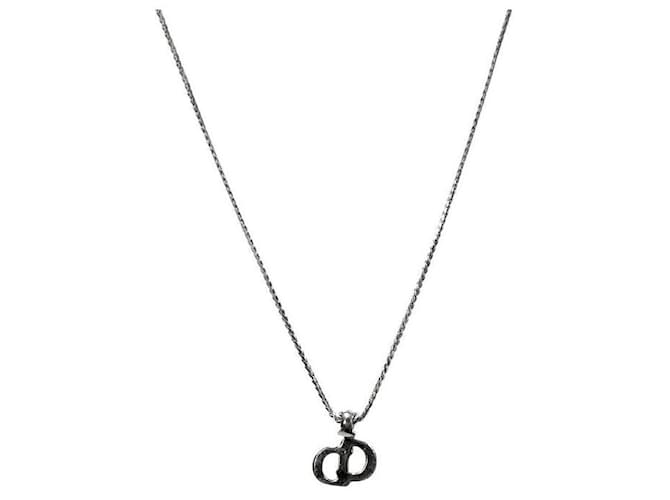 Dior Collar Cubic CD Silver Plata - vista 2
