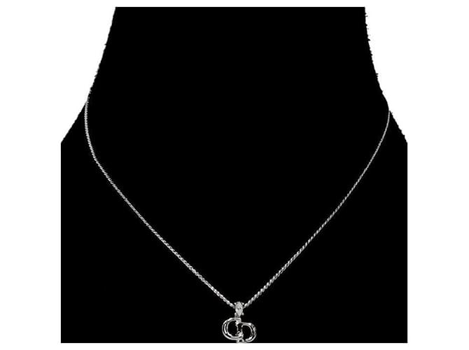 Dior Collar Cubic CD Silver Plata - vista 5
