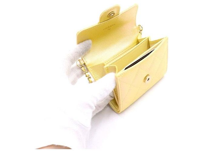 Chanel Klassische Caviar Mini Gold Chain Crossbody Bag - Ansicht 4