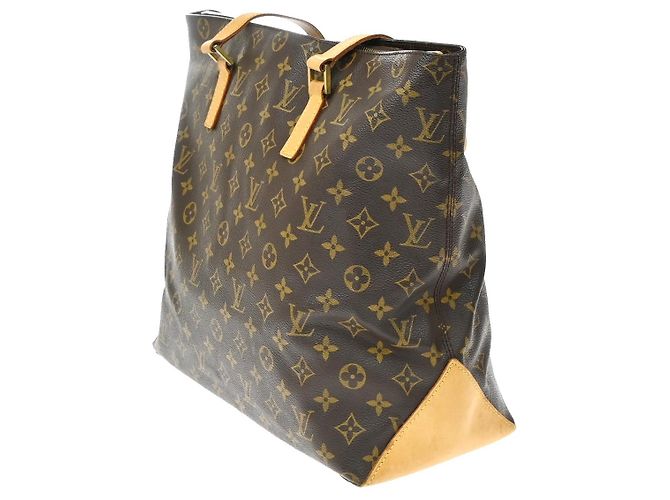 Louis Vuitton Cabas Mezzo Monogram Canvas Marrone - vista 4