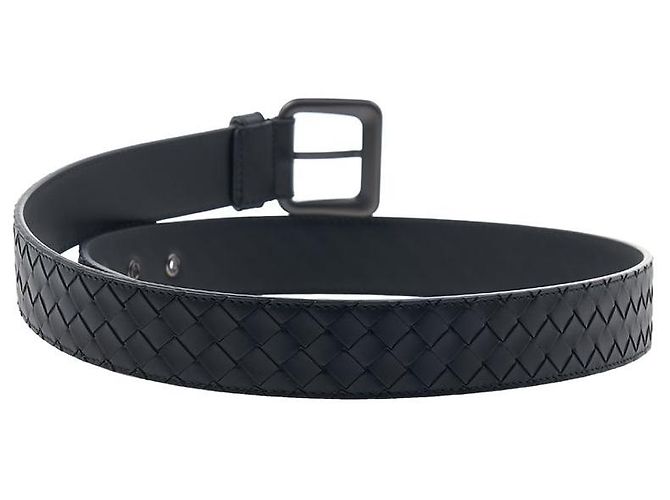 Bottega Veneta Intrecciato-Gürtel für Herren Schwarz - Ansicht 5