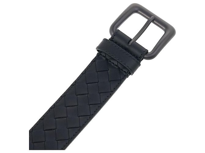 Bottega Veneta Intrecciato-Gürtel für Herren Schwarz - Ansicht 7