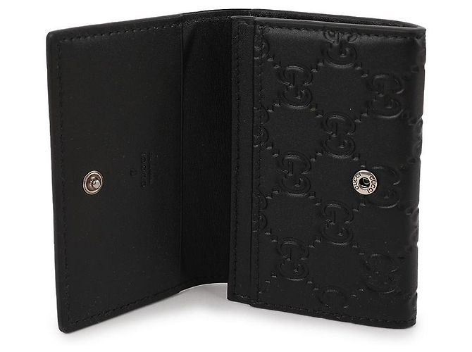 Gucci GG Logo Card Case Black - view 8